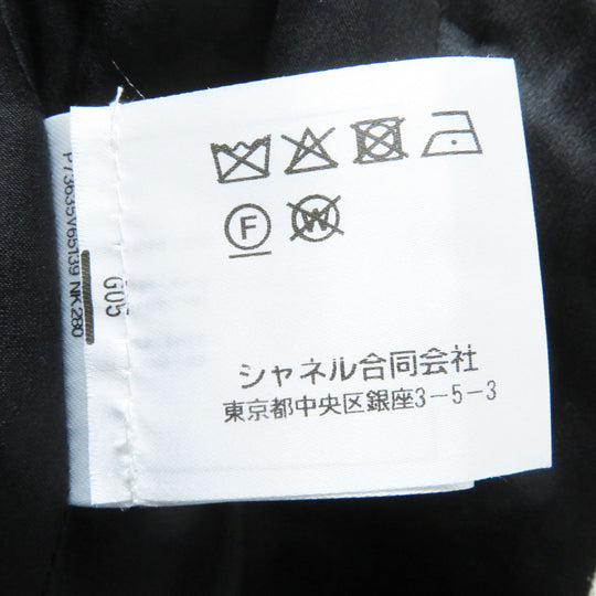 CHANEL Pants P73635 Outer: 100% wool, Lining: 100% silk, Part: 100% silk gray Women 36 Used Authentic