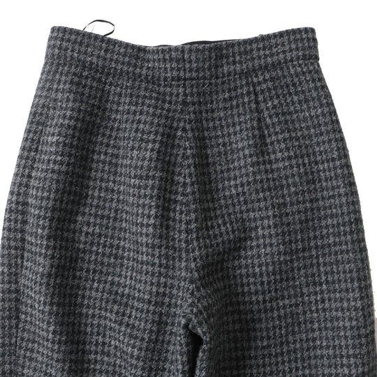 CHANEL Pants P73635 Outer: 100% wool, Lining: 100% silk, Part: 100% silk gray Women 36 Used Authentic