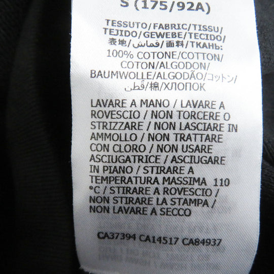 GUCCI Hoodie 626989 Main: 100% cotton black mens S Used Authentic