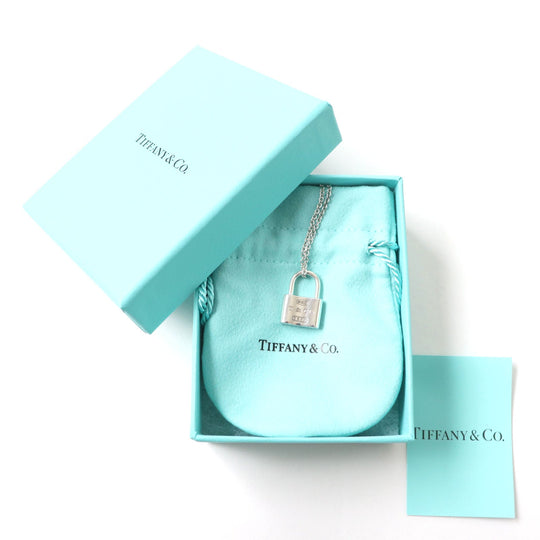 TIFFANY&Co. Necklace Main: SV925 Silver 1837 Women Used Authentic