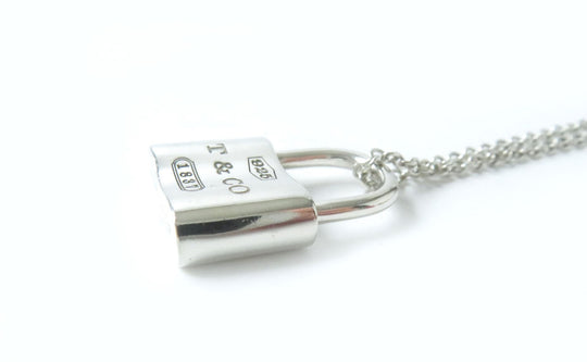 TIFFANY&Co. Necklace Main: SV925 Silver 1837 Women Used Authentic
