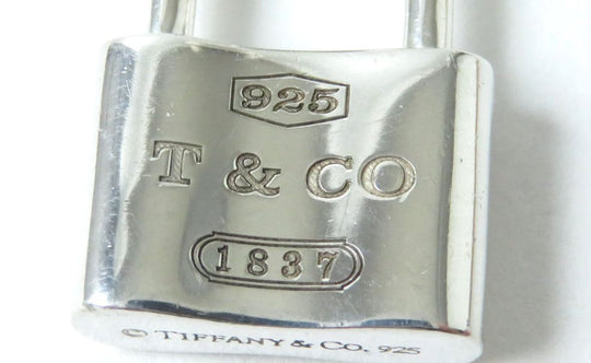 TIFFANY&Co. Necklace Main: SV925 Silver 1837 Women Used Authentic