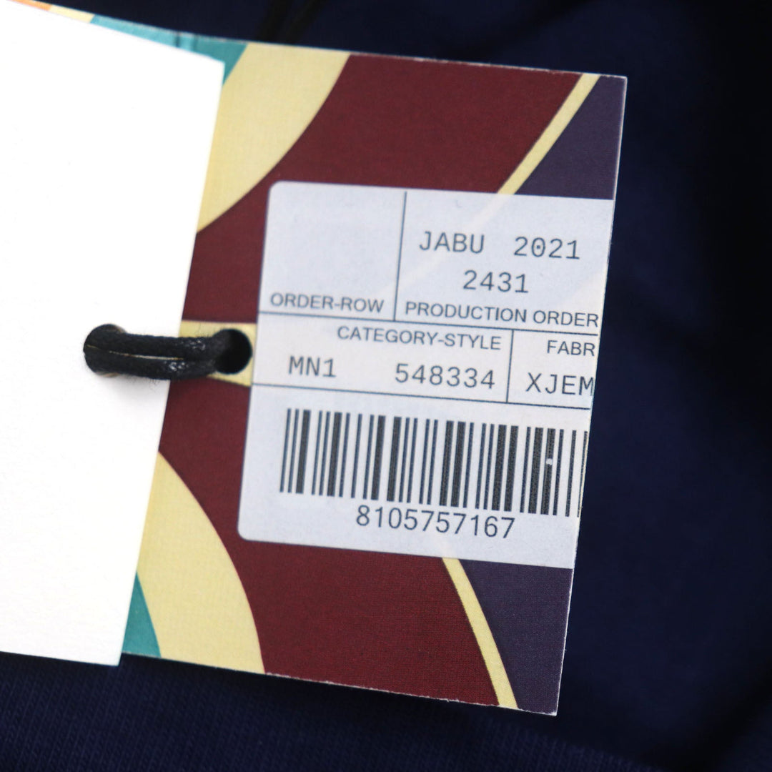 GUCCI Short sleeve T-shirt 548334 Main: 100% cotton Navy mens S Used Authentic