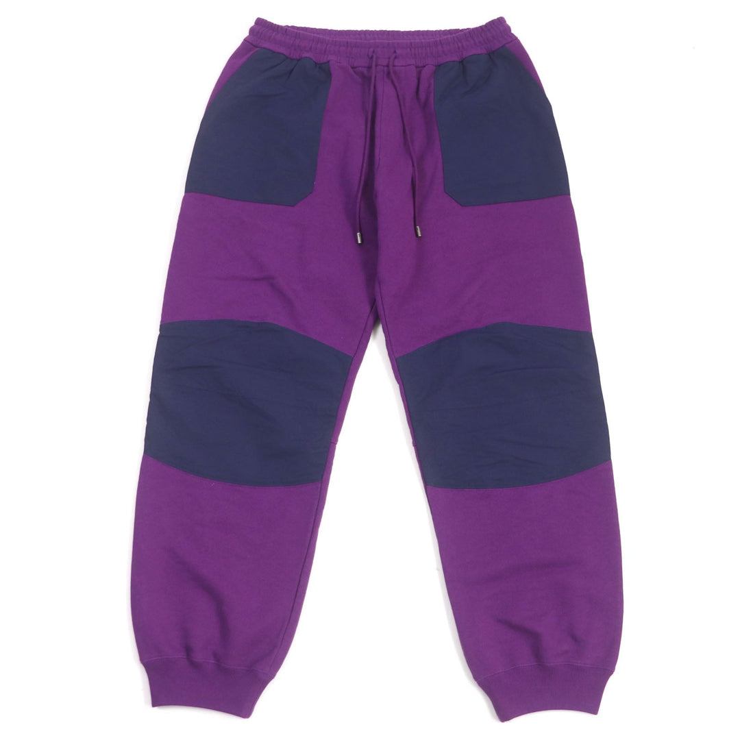 GUCCI Pants 671463 Main: 100% cotton, Part: 100% nylon purple mens L (170/86A) Used Authentic
