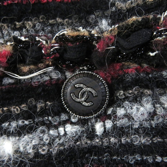 CHANEL setup P41820�EP41816 Outer material: 35% wool, Outer material: 32% cotton, Outer material: 19% alpaca, Outer material: 9% nylon, Outer material: 5% acrylic, Lining: 100% silk multicolor Women 38 Used Authentic