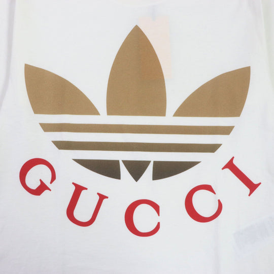 GUCCI Short sleeve T-shirt 548334 Main: 100% cotton white mens S (170/92A) Used Authentic