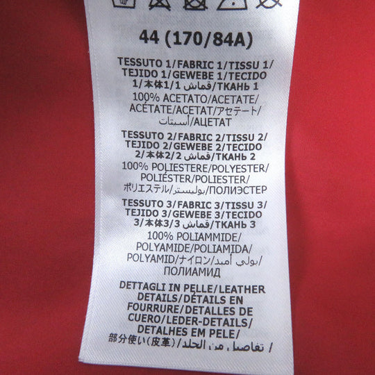 GUCCI Mountain Hoodie 691429 Main: 100% acetate, Main2: 100% polyester, Main3: 100% nylon, Applique: 65% rayon, 35% cotton, Leather: Cowhide multicolor mens 44 Used Authentic