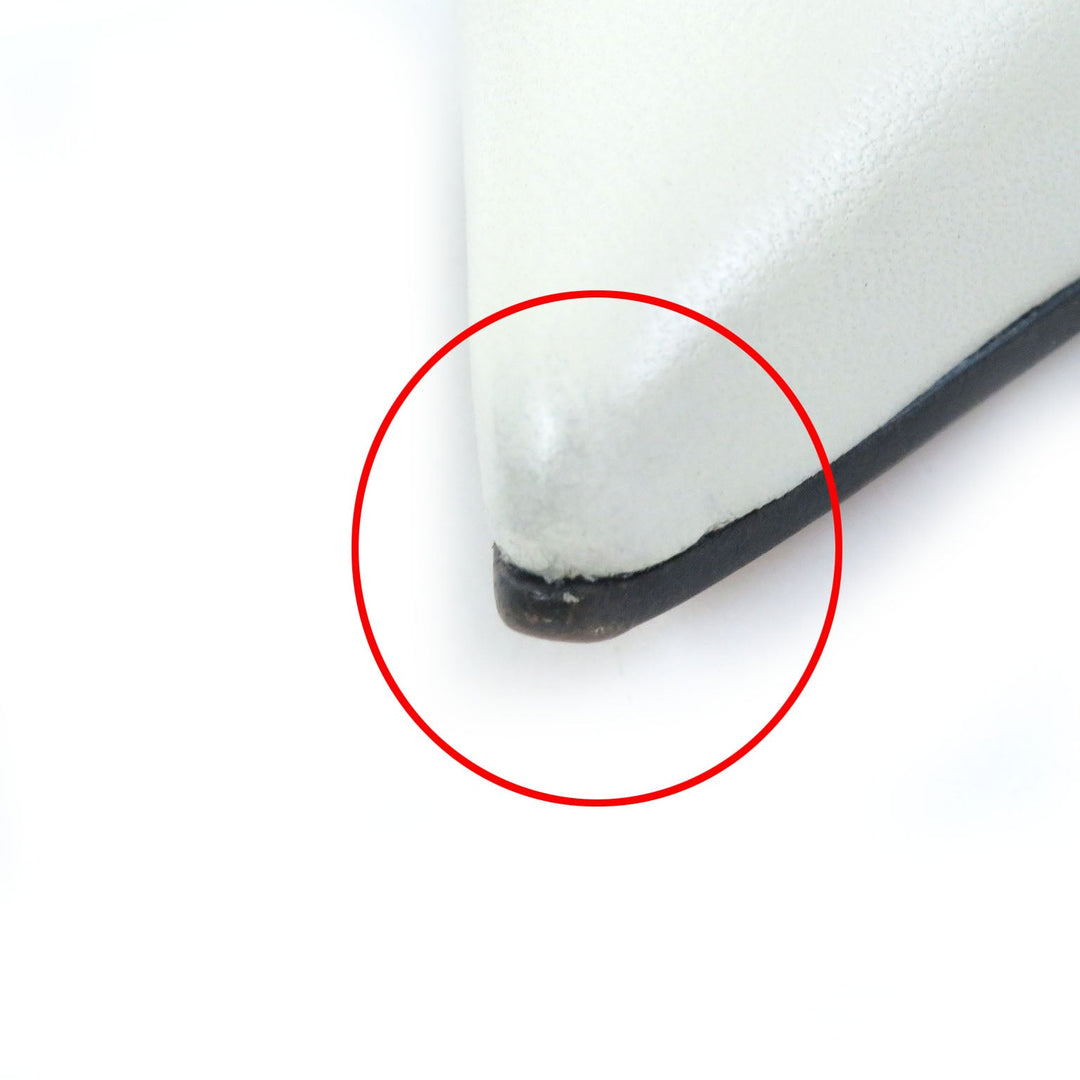 GUCCI pumps 621161 Main: Leather Ivory Women 35 1/2 Used Authentic