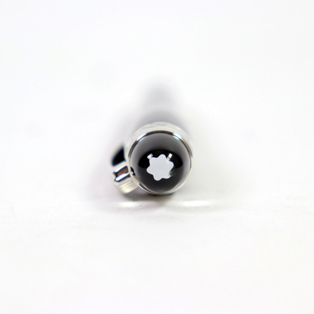 MONTBLANC Ballpoint pen resin Black Silver Starwalker mens(Unisex) Used Authentic