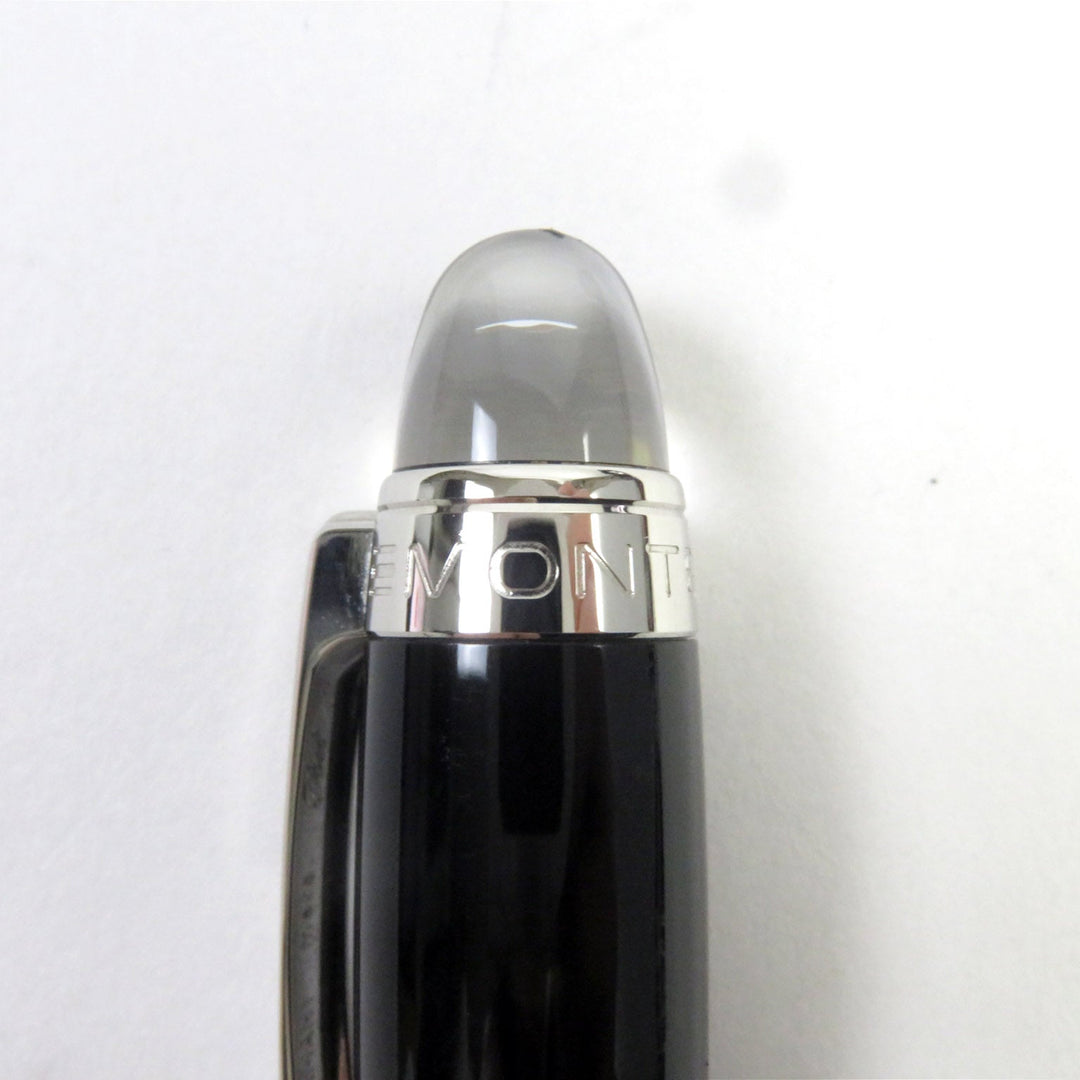 MONTBLANC Ballpoint pen resin Black Silver Starwalker mens(Unisex) Used Authentic
