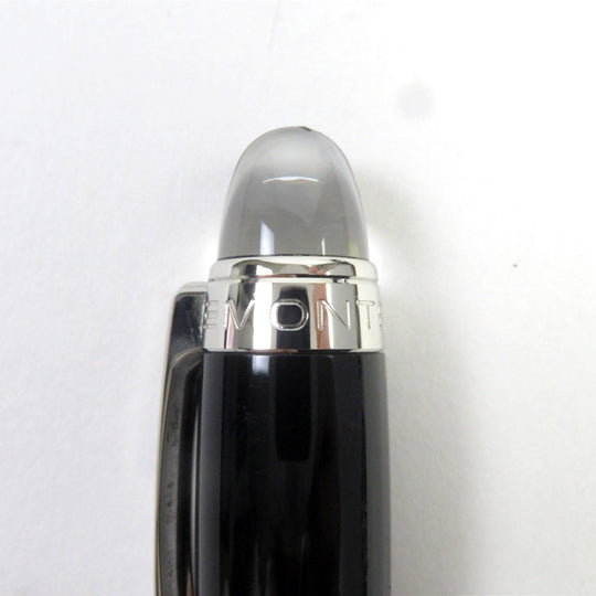 MONTBLANC Ballpoint pen resin Black Silver Starwalker mens(Unisex) Used Authentic