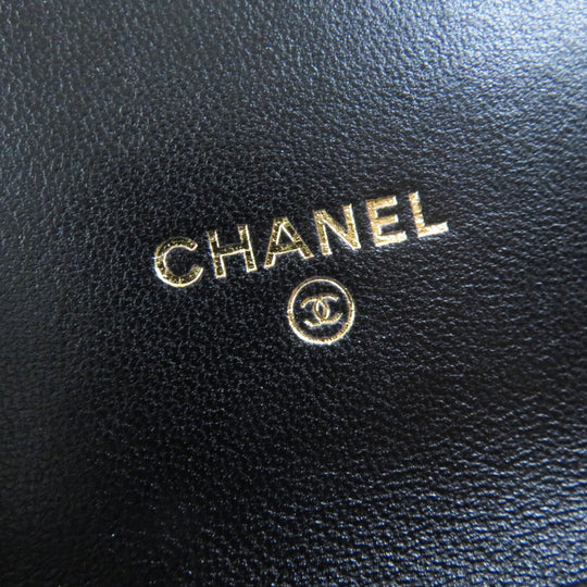 CHANEL Shoulder Bag AP2164 Main: Lamb leather black Matrasse Women Used Authentic