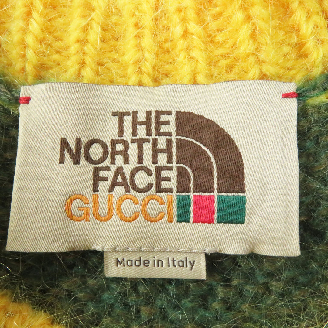 GUCCI knit 671690 Main: 67% mohair, Main: 28% nylon, Main: 5% wool, Part: 50% acrylic, Part: 50% wool Multi Women M (170/92Y) Used Authentic