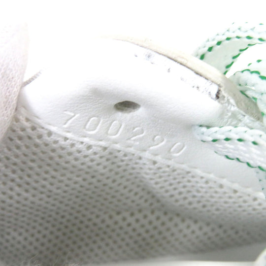 GUCCI Low cut sneakers 700290 PVC, Leather White green Women 35 Used Authentic