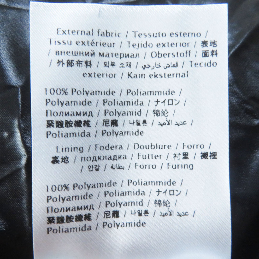 VALENTINO Down jacket UB3CN01P5LE Outer: 100% nylon, Lining: 100% nylon, Filling: 100% polyester, Filling: 80% down, Filling: 20% feather black Women 36 Used Authentic