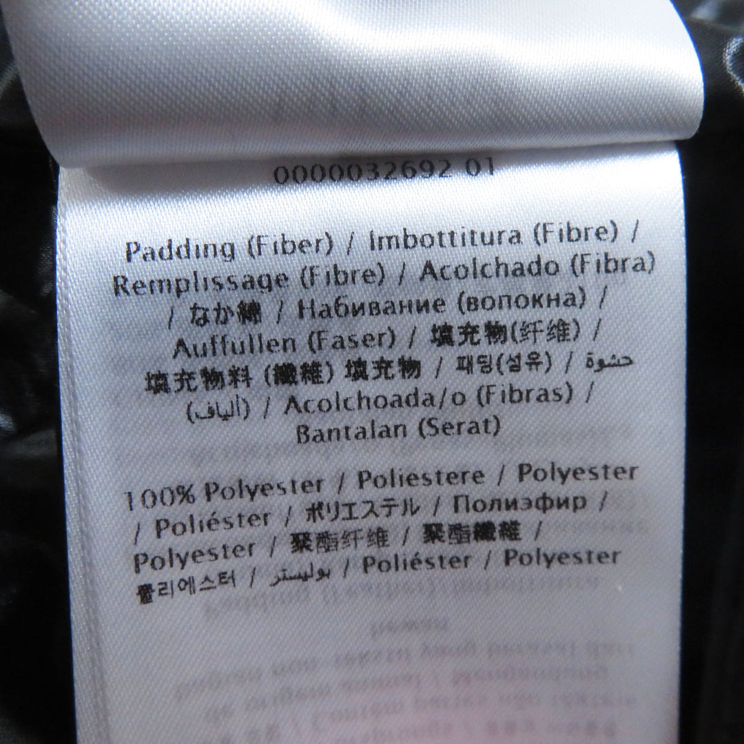 VALENTINO Down jacket UB3CN01P5LE Outer: 100% nylon, Lining: 100% nylon, Filling: 100% polyester, Filling: 80% down, Filling: 20% feather black Women 36 Used Authentic