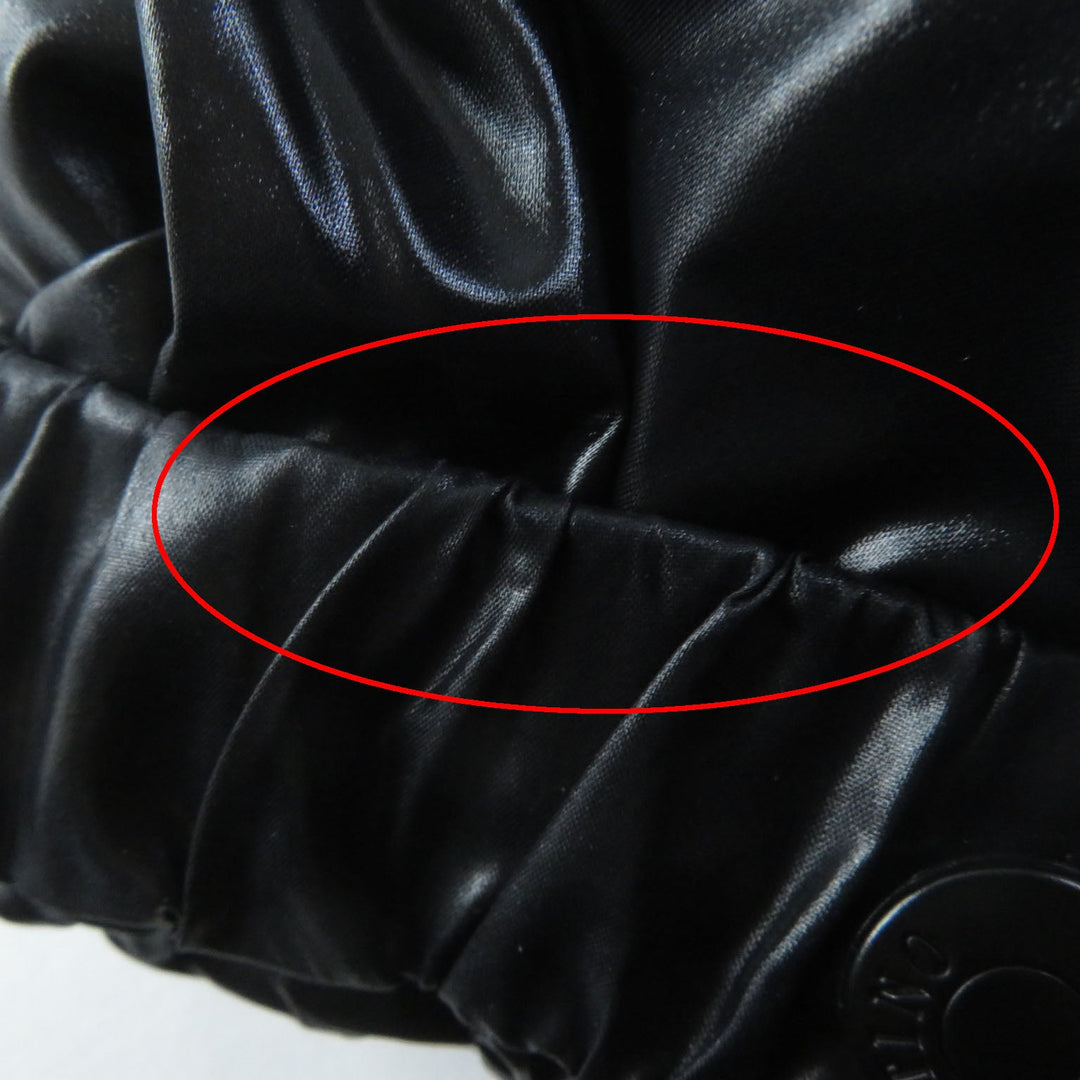 VALENTINO Down jacket UB3CN01P5LE Outer: 100% nylon, Lining: 100% nylon, Filling: 100% polyester, Filling: 80% down, Filling: 20% feather black Women 36 Used Authentic