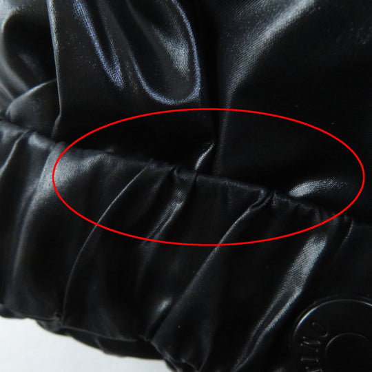 VALENTINO Down jacket UB3CN01P5LE Outer: 100% nylon, Lining: 100% nylon, Filling: 100% polyester, Filling: 80% down, Filling: 20% feather black Women 36 Used Authentic