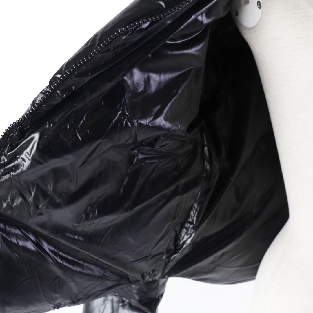 VALENTINO Down jacket UB3CN01P5LE Outer: 100% nylon, Lining: 100% nylon, Filling: 100% polyester, Filling: 80% down, Filling: 20% feather black Women 36 Used Authentic