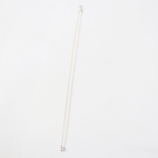 TIFFANY&Co. Necklace Main: SV925, Part: Diamond Silver By the yard Women Used Authentic