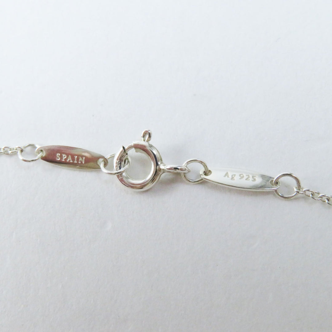 TIFFANY&Co. Necklace Main: SV925, Part: Diamond Silver By the yard Women Used Authentic