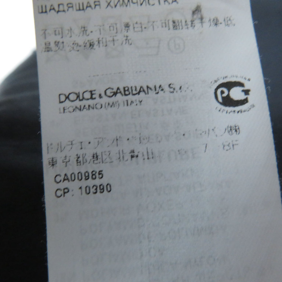 DOLCE&GABBANA ensemble Main: 78% wool, Main: 18% nylon, Main: 3% mohair, Main: 3% alpaca, Lining: 96% silk, : 3% alpaca Lining: 100% polyester black Women (Top) 36, (Bottom) 38 Used Authentic