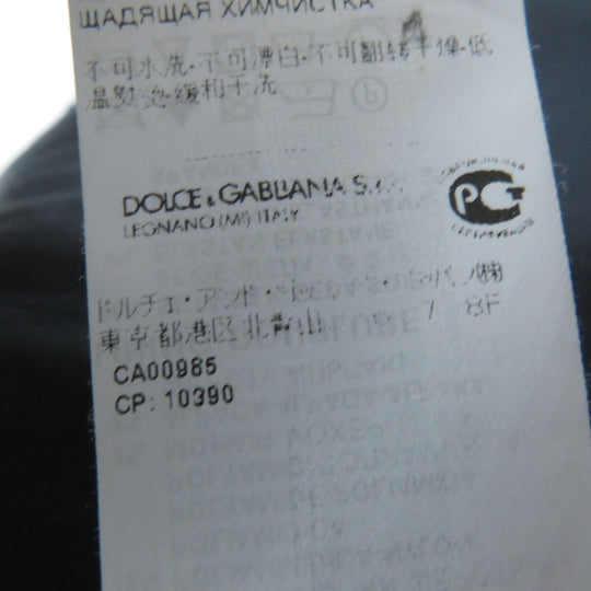 DOLCE&GABBANA ensemble Main: 78% wool, Main: 18% nylon, Main: 3% mohair, Main: 3% alpaca, Lining: 96% silk, : 3% alpaca Lining: 100% polyester black Women (Top) 36, (Bottom) 38 Used Authentic