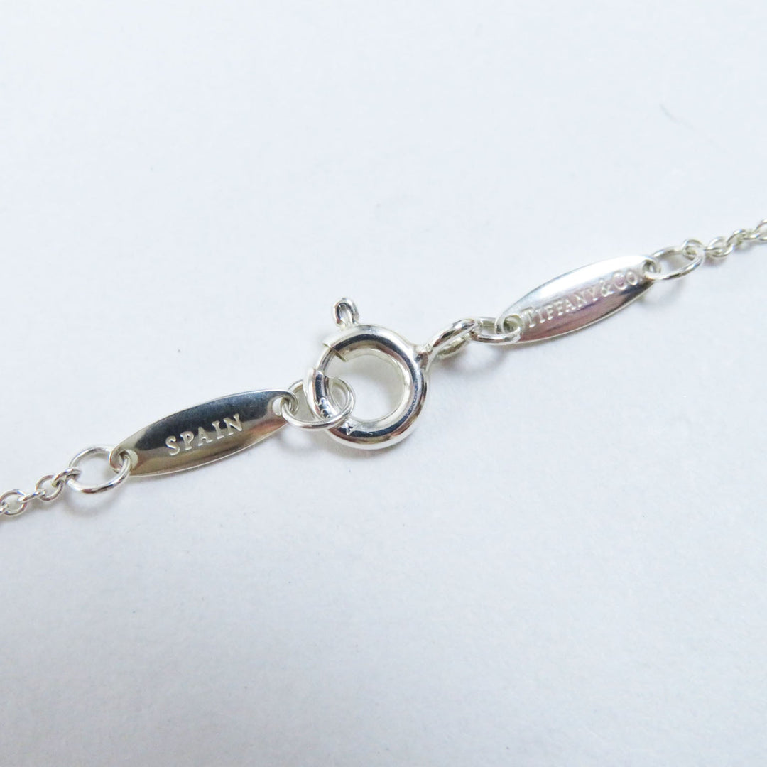 TIFFANY&Co. Necklace Main: SV925, Part: Diamond Silver By the yard Women Used Authentic