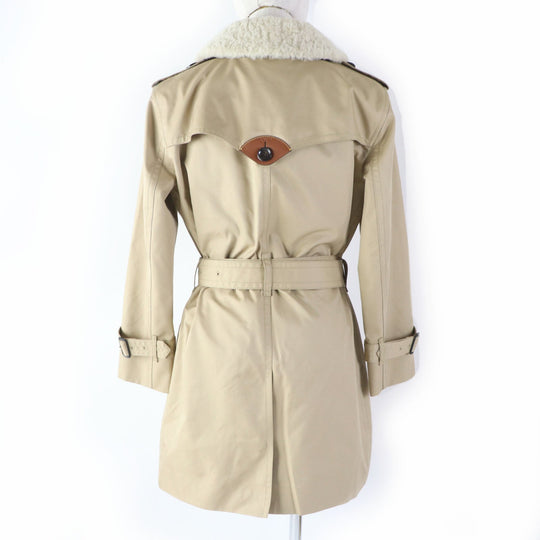 COACH trench coat F76255 cotton beige SP