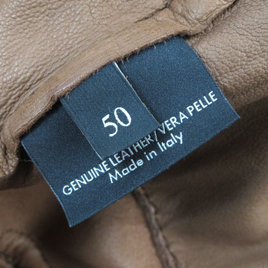 GUCCI leather jacket Main: Suede Brown mens 50 Used Authentic
