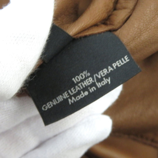 GUCCI leather jacket Main: Suede Brown mens 50 Used Authentic
