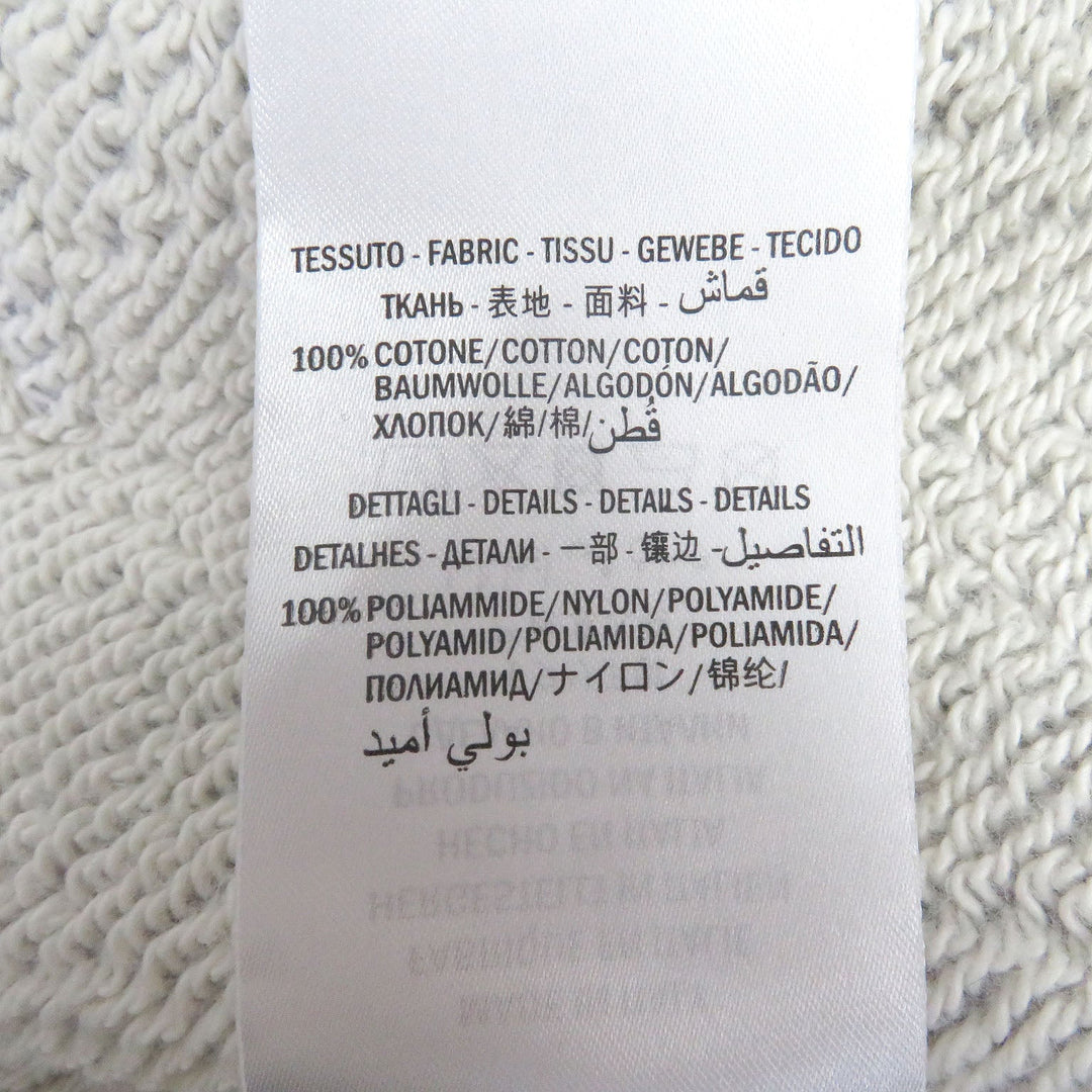 GUCCI Hoodie 497250 Main: 100% cotton, Part: 100% nylon gray mens S Used Authentic