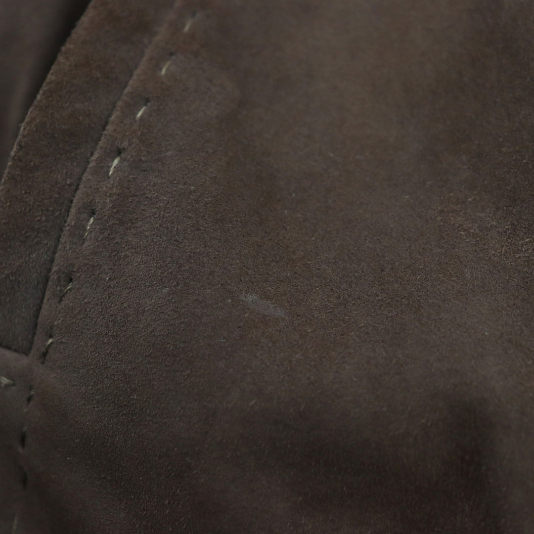 Brioni Blouson cashmere, suede Brown mens XXL Used Authentic