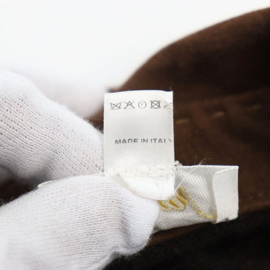 Brioni Blouson cashmere, suede Brown mens XXL Used Authentic