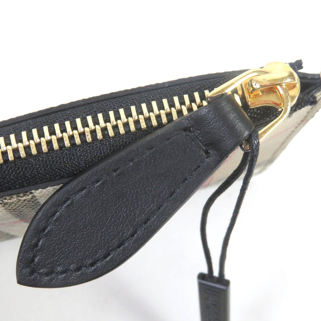 BURBERRY Coin case 8058472 Leather, PVCArchive Beige mens Used Authentic