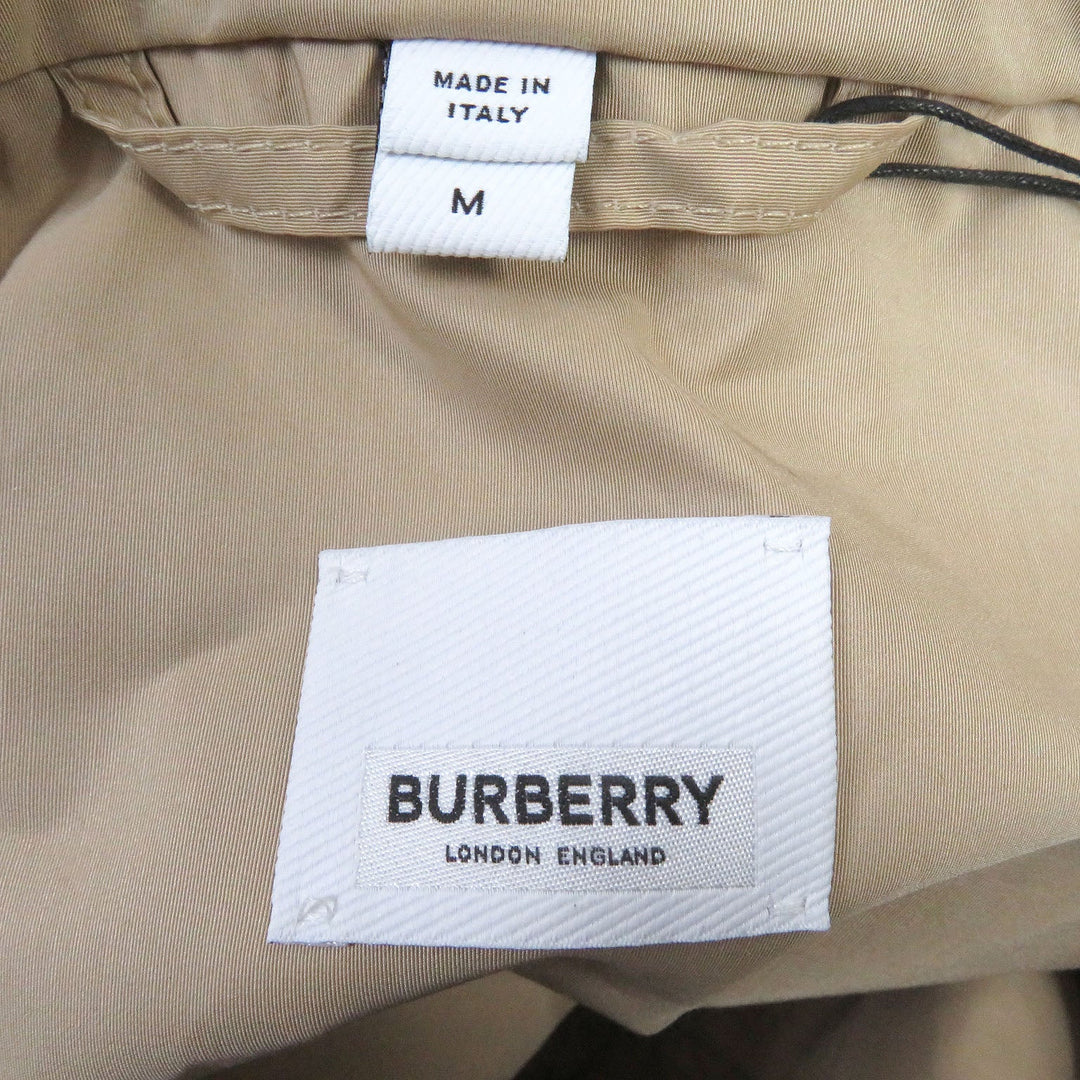 BURBERRY Blouson 8051865 Main: 59% cotton, Main: 41% nylon, Part: 100% leather beige mens M Used Authentic