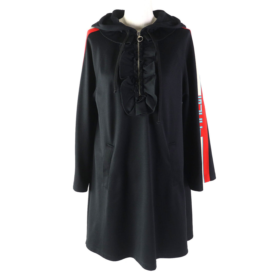 GUCCI one piece 502280 Outer material: 55% polyester, Outer material: 45% cotton, Part: 100% nylon black Women S Used Authentic