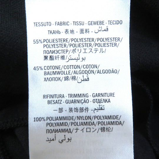 GUCCI one piece 502280 Outer material: 55% polyester, Outer material: 45% cotton, Part: 100% nylon black Women S Used Authentic