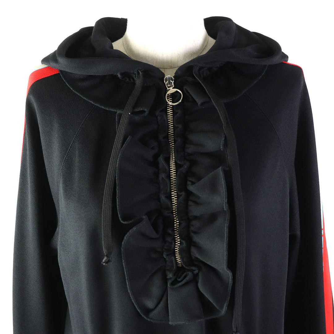 GUCCI one piece 502280 Outer material: 55% polyester, Outer material: 45% cotton, Part: 100% nylon black Women S Used Authentic