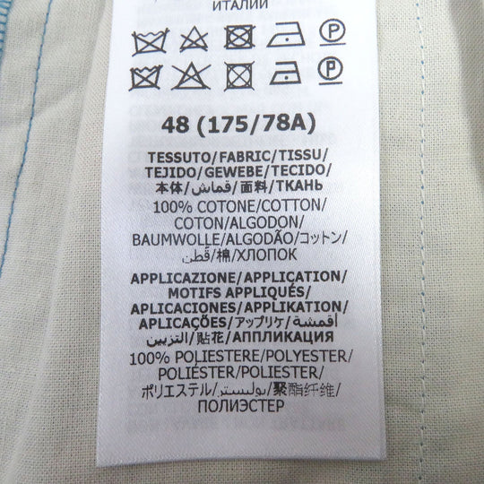 GUCCI Shorts 654859 Main: 100% cotton, Part: 100% polyester Orange blue mens 48 Used Authentic