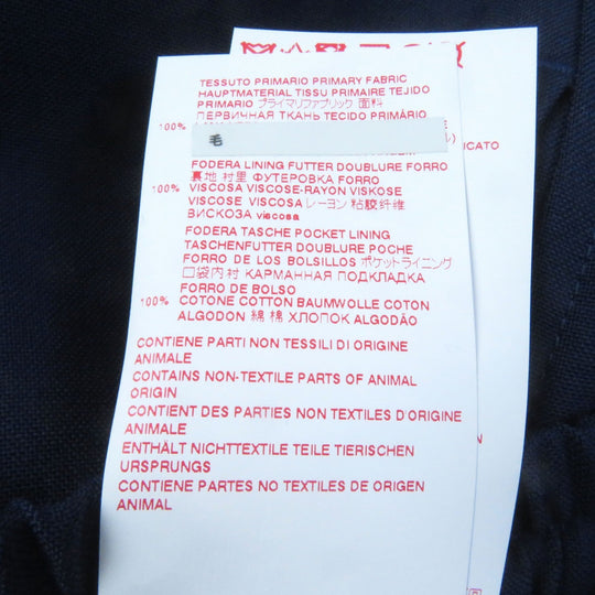 MARNI Cropped pants PAMA0317U0 Outer: 100% wool, Lining: 100% rayon, Part: 100% cotton Navy Women 36 Used Authentic