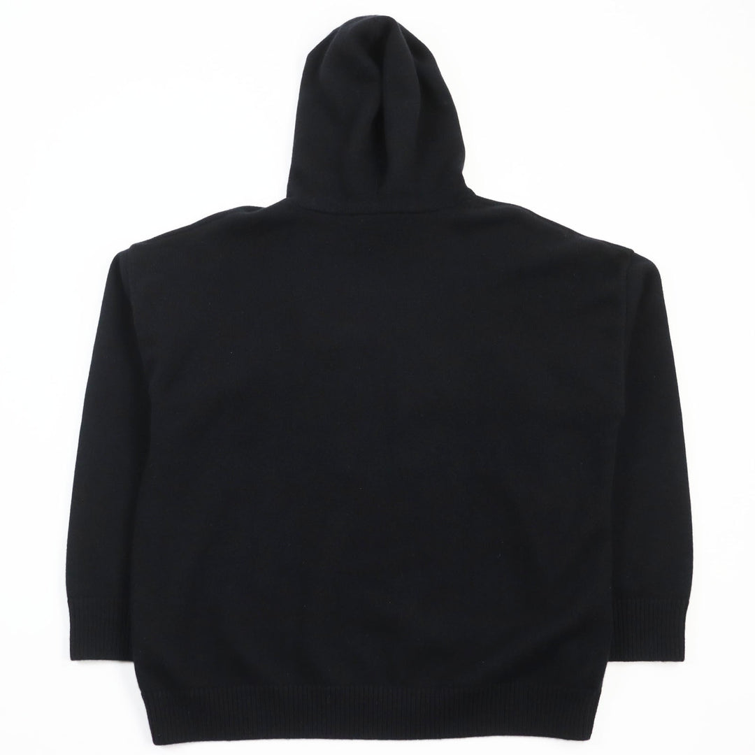 BURBERRY Hoodie Main: 100% cashmere black mens Notation size unknown Used Authentic