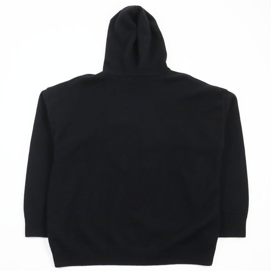 BURBERRY Hoodie Main: 100% cashmere black mens Notation size unknown Used Authentic