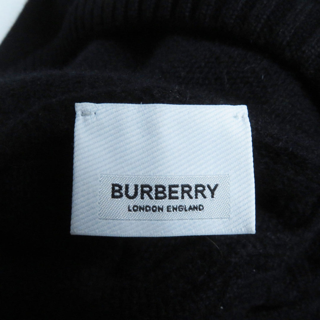 BURBERRY Hoodie Main: 100% cashmere black mens Notation size unknown Used Authentic