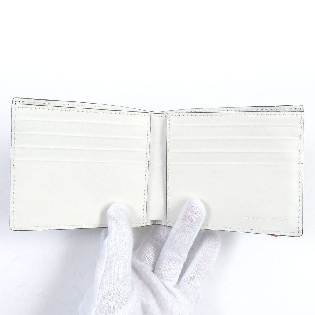 BURBERRY Bill Compartment 4074905 Main: Goatskin black mens Used Authentic