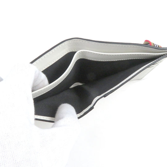 BURBERRY Bill Compartment 4074905 Main: Goatskin black mens Used Authentic