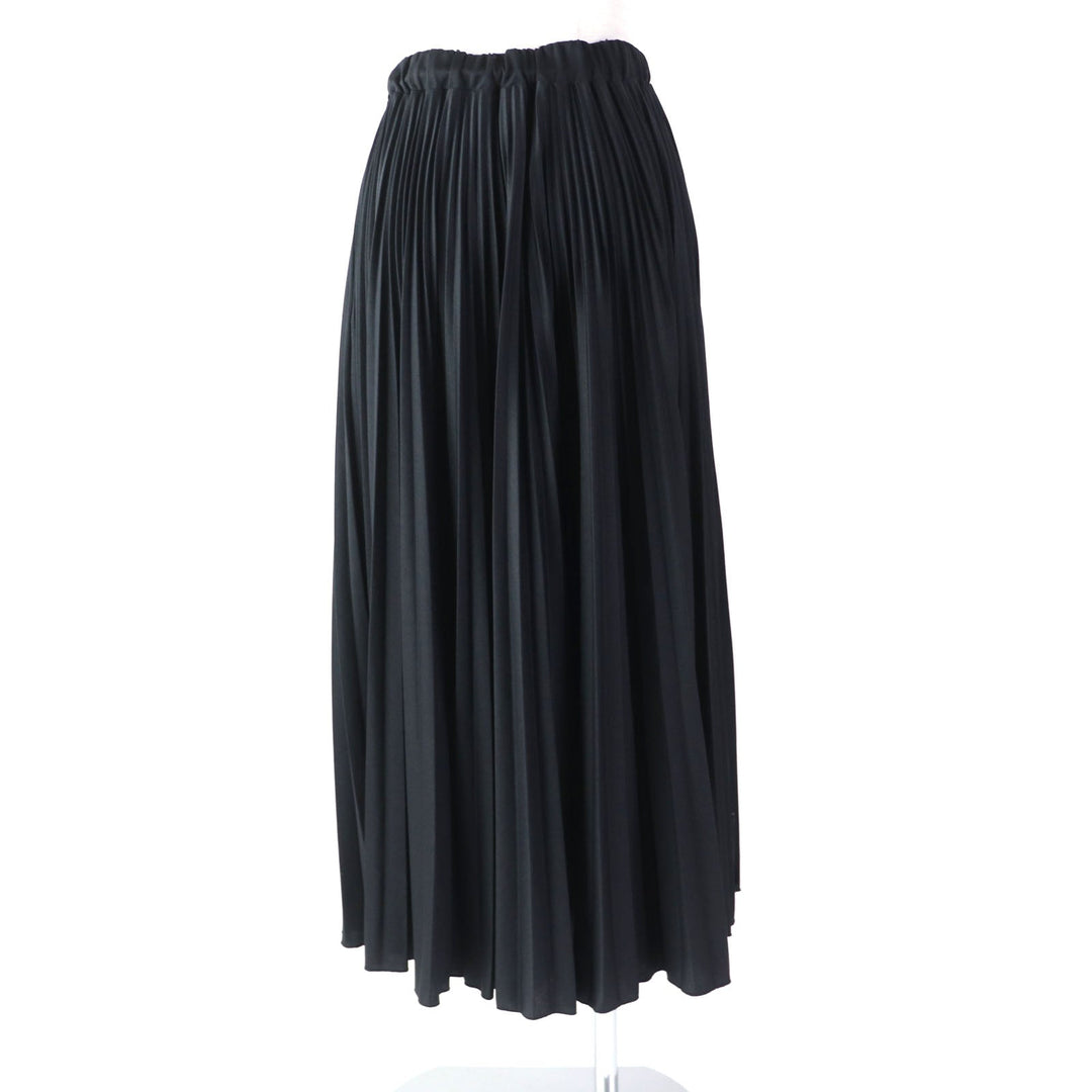 VALENTINO Pleated skirt RB0MD00P4M4 Main: 100% polyester black Women XS Used Authentic
