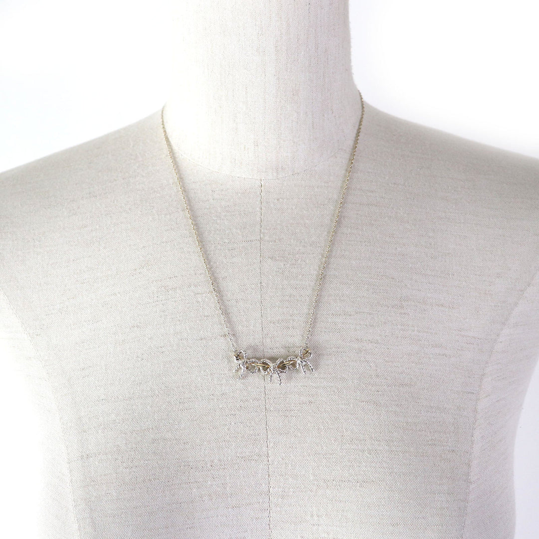 TIFFANY&Co. Necklace Main: SV925, Part: 750 Silver gold Women Used Authentic