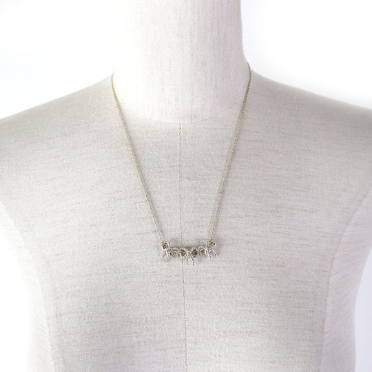 TIFFANY&Co. Necklace Main: SV925, Part: 750 Silver gold Women Used Authentic