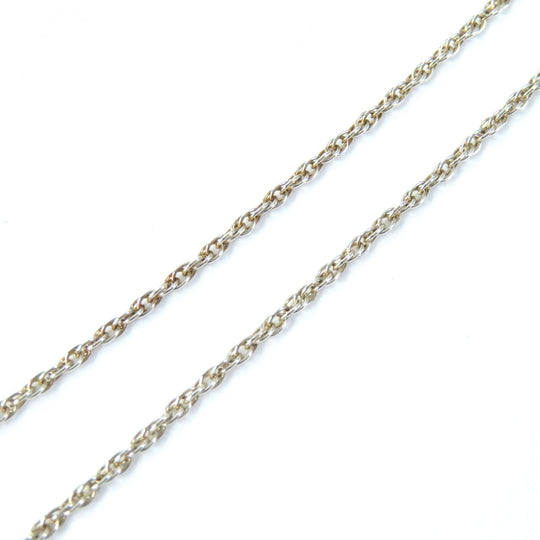 TIFFANY&Co. Necklace Main: SV925, Part: 750 Silver gold Women Used Authentic